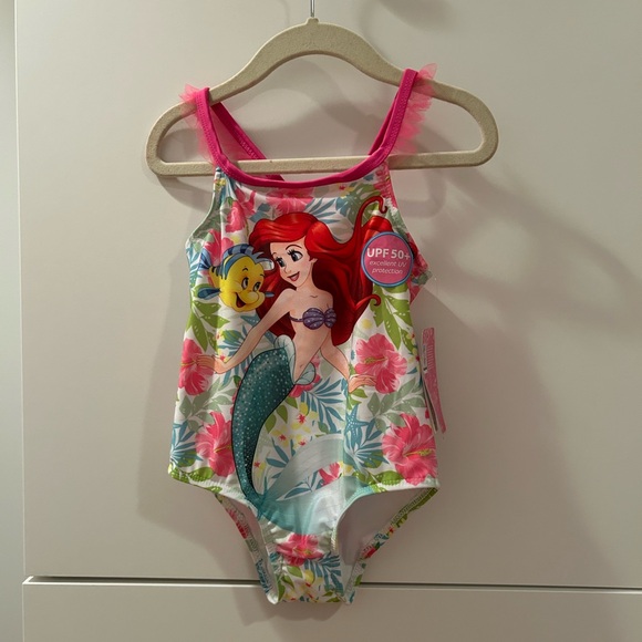 Disney Other - NWT Disney Ariel Kids Swimsuit - 3T